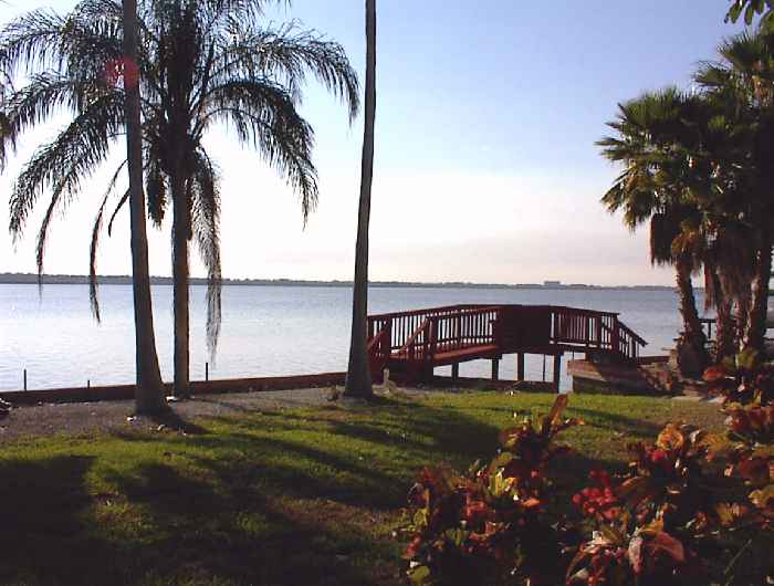 Merritt Island across Newfound Harbor
